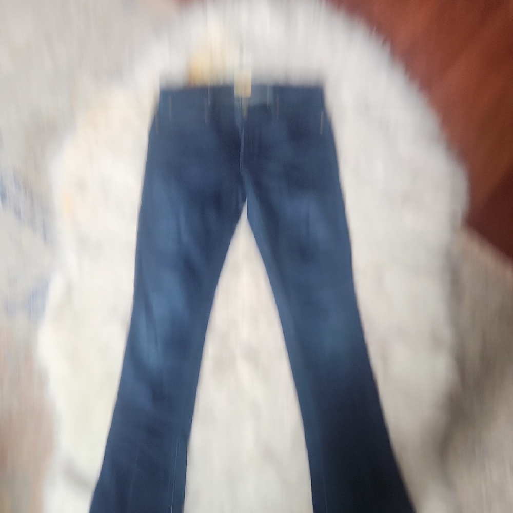MOTHER Dark Blue Flare Jeans